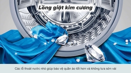 Máy giặt Samsung cửa ngang 10kg WW10T634DLX/SV thiết kế có gì đặc biệt? Độ bền ra sao?