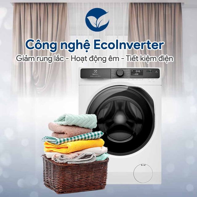 Lựa chọn máy giặt bền bỉ, tiết kiệm và hiệu quả với máy giặt Electrolux 10Kg EWF1023P5WC