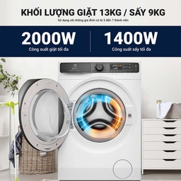 Máy giặt sấy Electrolux giá rẻ EWW1343R7WC mang lại tiện ích như thế nào?