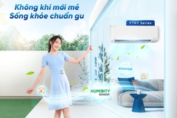 Điều hòa Daikin 18000btu FTKY50ZVMV, không chỉ làm mát mà còn bảo vệ sức khỏe