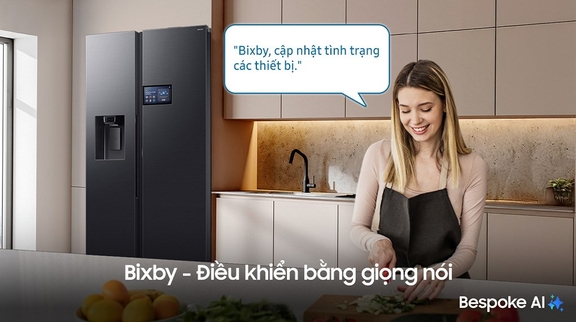 Tủ lạnh Samsung RS90F65D2FSV 2 cánh sở hữu nhiều tính năng nổi bật