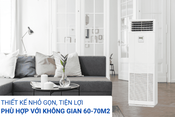 5 tính năng nổi bật trên điều hòa cây Mitsubishi 24000btu FDF71CNV-S5/FDC71CNV-S5
