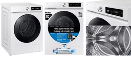 Cách dùng tính năng AI Control và SmartThings hiệu quả trên máy giặt Samsung cửa ngang WW10DB7U34GWSV