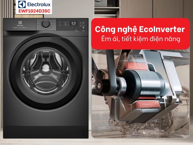 Khám phá TOP 3 máy giặt Electrolux 10kg cửa ngang bán chạy nhất năm nay