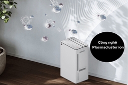 Máy hút ẩm và lọc không khí Sharp DW-T30FV-W, giải pháp toàn diện thông minh