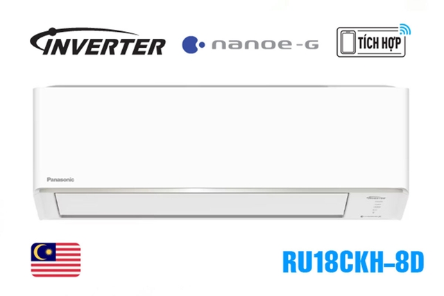 Review chi tiết về điều hòa Panasonic 18000btu 1 chiều CS-RU18CKH-8D mới 2026