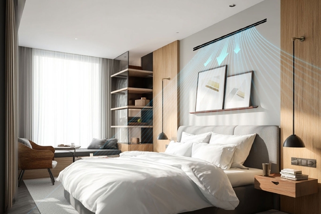 Đánh giá khả năng làm lạnh và vận hành êm ái của điều hòa nối ống gió LG 1 chiều ZBNQ48GM3A0/ZUAD1