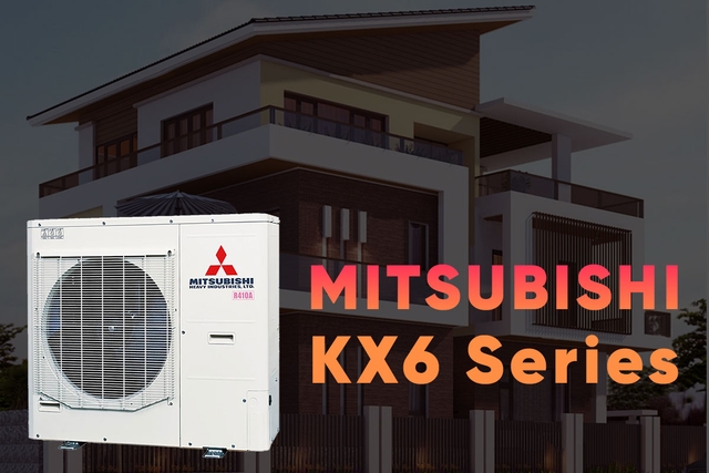 Hướng dẫn thiết kế hệ thống điều hòa trung tâm Mitsubishi 2 chiều FDC112KXES6