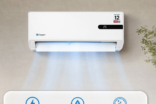 Trong tầm giá 6 triệu đồng liệu có đối thủ nào vượt mặt được điều hòa Casper GC-12IB36