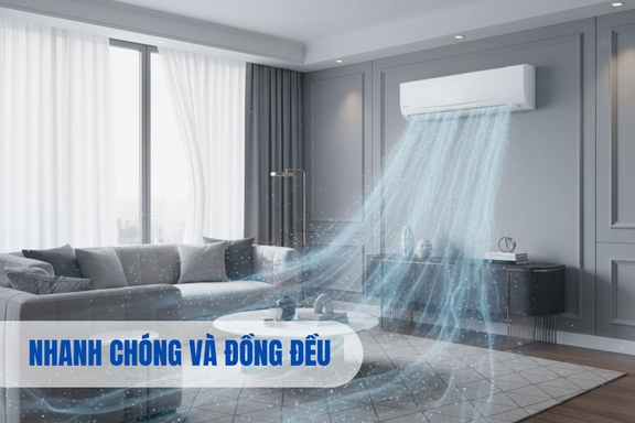 Tìm hiểu công nghệ làm lạnh, làm sạch không khí trên điều hòa Daikin FTF85XV1V