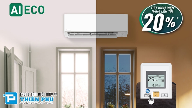 Điều hòa Panasonic inverter CS-RU24CKH-8D tiết kiệm điện ổn định với CSPF lên đến 6,23