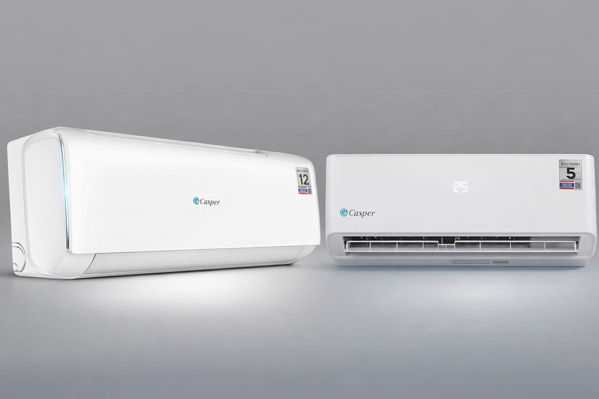Cùng tầm giá dưới 10 triệu đồng, nên mua điều hòa Casper JC-18IU36 hay SC-18FB36A