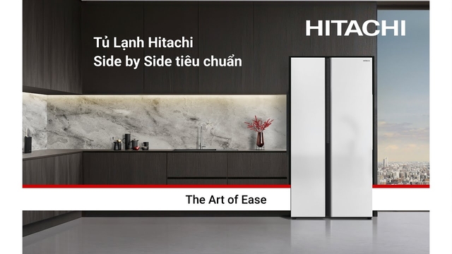 Khám phá công nghệ tuyệt vời trên tủ lạnh Hitachi 2 cánh HRSN9713ESMGWVN