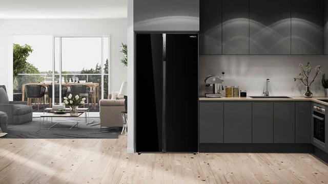 Tủ lạnh Hitachi HRSN9552DGBVN inverter lựa chọn tuyệt vời cho gia đình