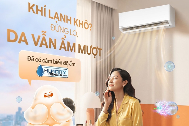 Hết lo nồm ẩm, trải nghiệm cảm biến độ ẩm Humidity Sensor trên điều hòa Panasonic CS-XZ18BKH-8