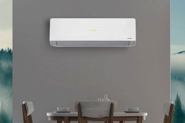 Bật máy cả đêm không lo tiền điện với điều hòa Casper inverter XC-09IU38
