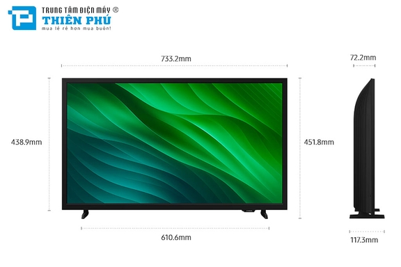 Smart Monitor Tivi Samsung 32 Inch HD LS32H5000FKXXV