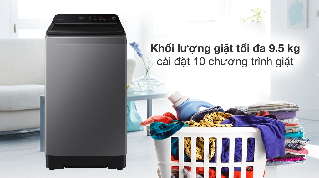 Khám phá 3 chiếc máy giặt Samsung lồng đứng phù hợp với mọi gia đình