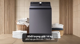 So sánh công nghệ giặt: Máy giặt 14kg lồng đứng LG T2314DX5G và Samsung WA14CG5886BV/SV