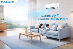Ngủ ngon không lo khô da, viêm họng nhờ công nghệ Humi Comfort trên điều hòa Daikin FTKF25ZVMV