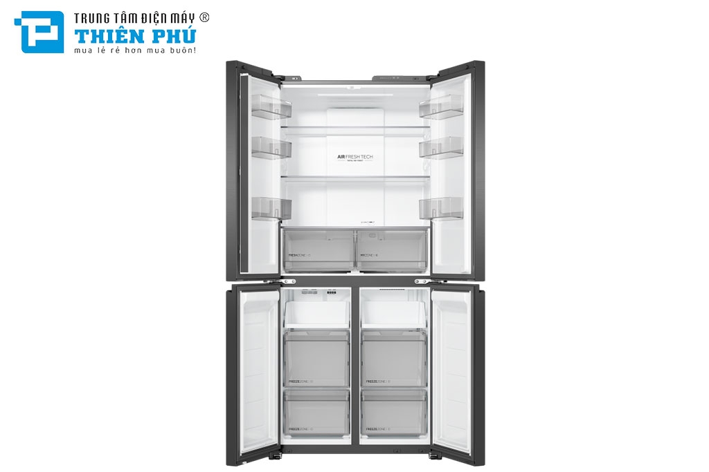 Tủ Lạnh Aqua Multi Door Inverter 506 Lít AQR-M570XA(FS)