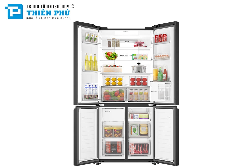 Tủ Lạnh Aqua Multi Door Inverter 522 Lít AQR-MA600XA(WGL)U1