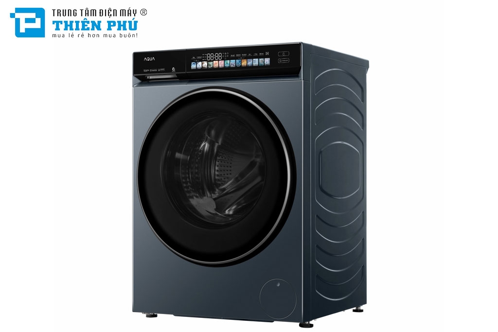 Máy Giặt Sấy Aqua Giặt 10Kg Sấy 6Kg Inverter AWD10-BP4377U1L(GN)