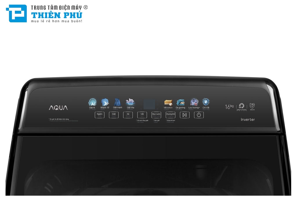 Máy Giặt Aqua 16Kg Inverter AWM16-B2158L(B)