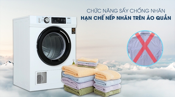 Tính năng ưu việt có trong máy sấy quần áo Toshiba AQH-V700FW bạn nên biết khi lựa chọn