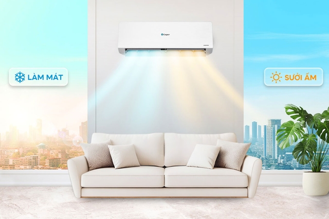 Điều hòa Casper 18000btu QH-18IU36A giá siêu rẻ, hoạt động linh hoạt mà còn tiết kiệm điện