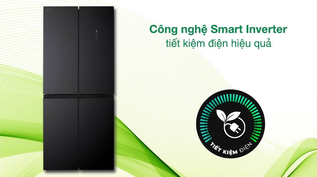 Tủ lạnh LG 4 cánh F50BG mang tới nhiều tiện nghi cho gia đình