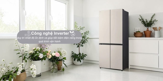 Tủ lạnh LG F51EG nhiều tiện ích và đáng sở hữu