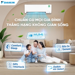 Khám phá loạt công nghệ và tính năng trên điều hòa Daikin 1 chiều FTKM25AVMV
