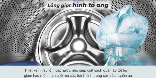 Máy giặt Electrolux 11kg EWF1143R7WC gây ấn tượng với nhiều công nghệ giặt hiện đại