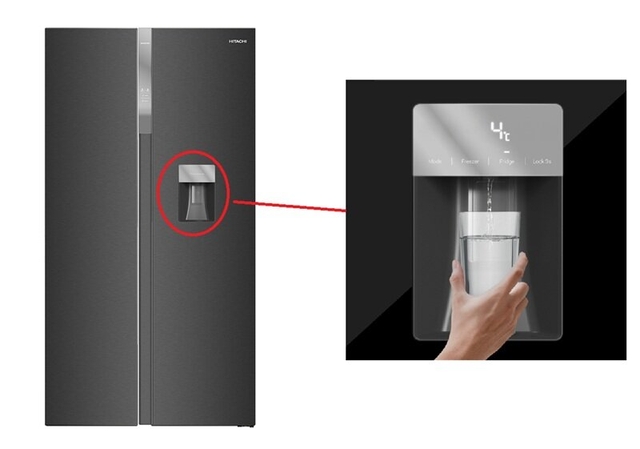 Tìm hiểu thiết kế, tính năng trong tủ lạnh Hitachi HRSN9563DWDXVN