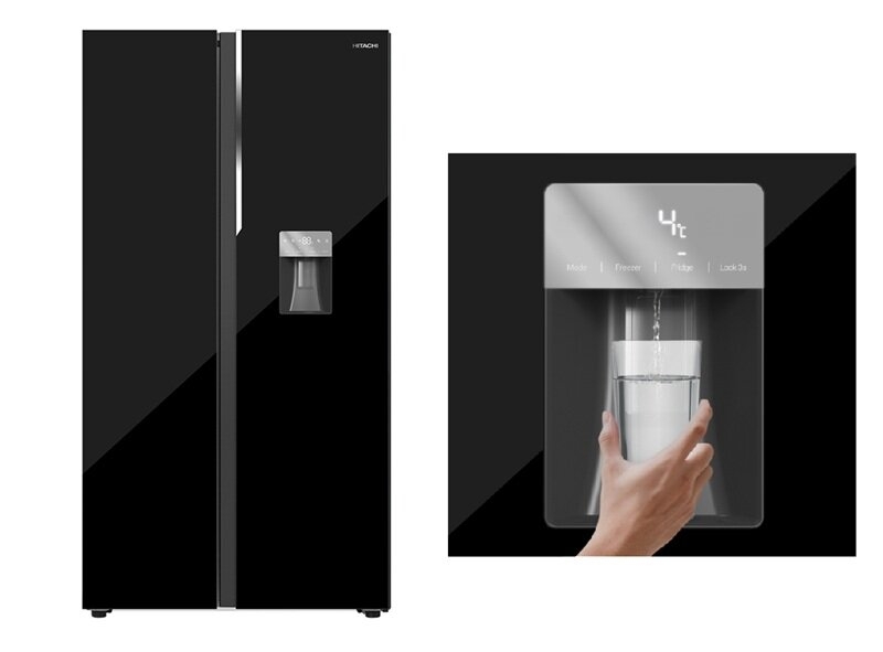 Tìm hiểu thiết kế, tính năng và công nghệ ở tủ lạnh Hitachi HRSN9563DWGBVN inverter
