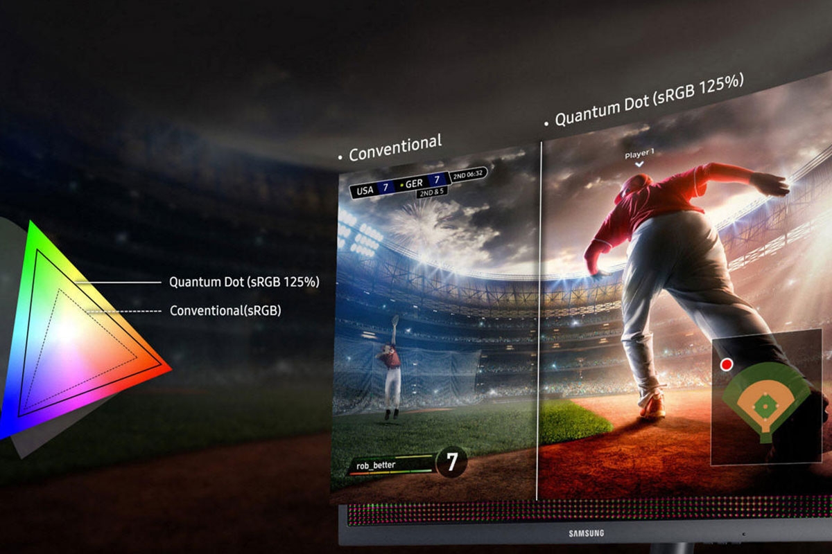 Khám phá công nghệ Quantum Dot tái hiện 1 tỷ sắc thái màu trên tivi Samsung QA75Q7F5AKXXV
