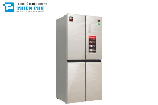 Tủ Lạnh Sharp Multi Door Inverter 421 Lít SJ-FXP510VG-CH