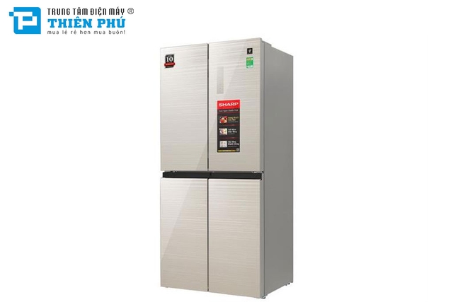 Tủ Lạnh Sharp Multi Door Inverter 421 Lít SJ-FXP510VG-CH