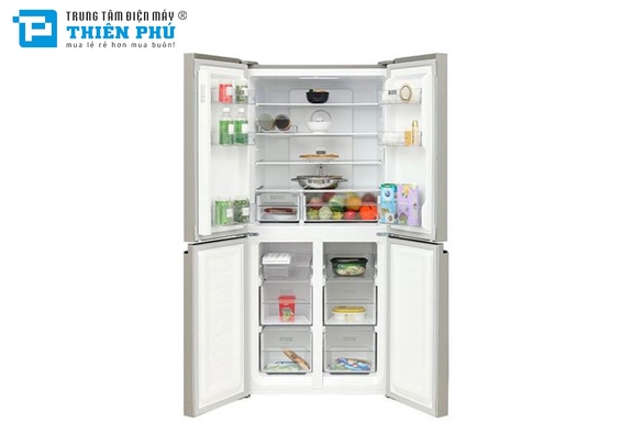 Tủ Lạnh Sharp Multi Door Inverter 421 Lít SJ-FXP510VG-CH
