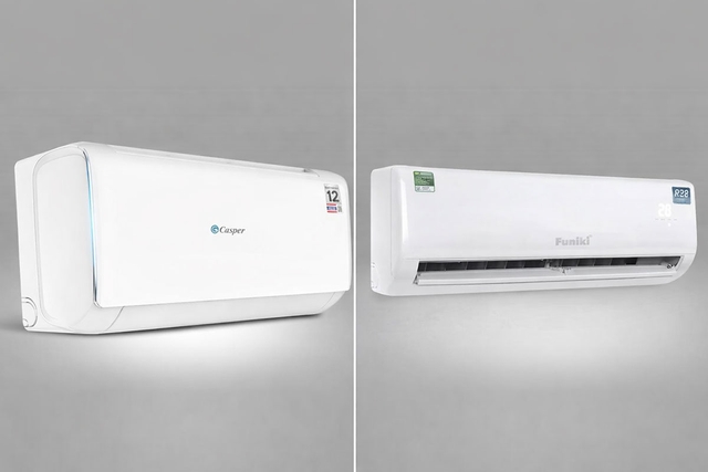 So sánh điều hòa Casper JC-18IU36 và Funiki HIC18TMU, nên chọn máy nào dưới 10 triệu?