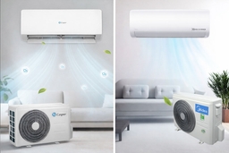 Giữa điều hòa Casper QC-12IU36A và Midea MSCE-13CRFN8 nên mua điều hòa 12000btu nào?