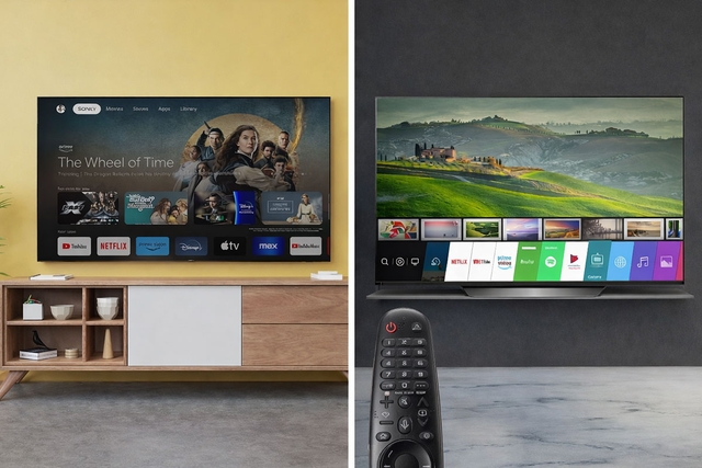 Phân khúc dưới 15 triệu nên mua tivi Sony K-55S25VM2 hay tivi LG 55QNED70ASA tốt?