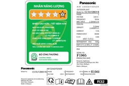 Chỉ số CSPF 6.36 của điều hòa Panasonic CS-XU12BKH-8 nói lên điều gì về khả năng tiết kiệm điện?