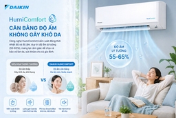 Da khô khi dùng điều hòa? Hãy thử ngay điều hòa Daikin FTKB35ZVMV với Humi Comfort