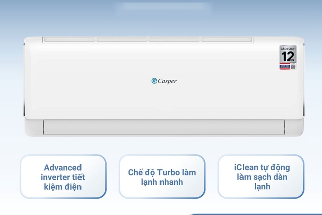 13 triệu đồng cho điều hòa Casper JC-24IU36, ngoài sự mát mẻ máy còn có lợi ích gì không?