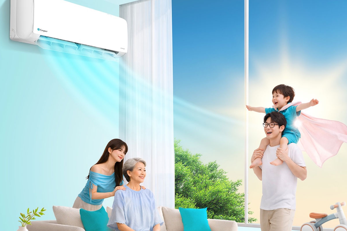 Điều hòa Casper 24000btu SC-24FB36M, chi phí bình dân mà công suất cực khủng