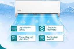 Khám phá công nghệ Turbo trên điều hòa Casper SC-12FB36A giúp mát lạnh chỉ sau 30 giây