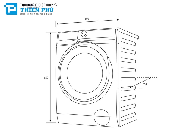 Máy Giặt Electrolux Inverter 11Kg EWF1143P5SC
