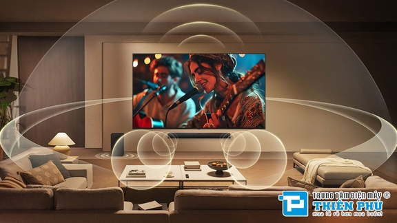 Tivi LG 55 Inch 4K Mini LED 55QNED80BSA Qned Evo AI có phù hợp với phòng khách?